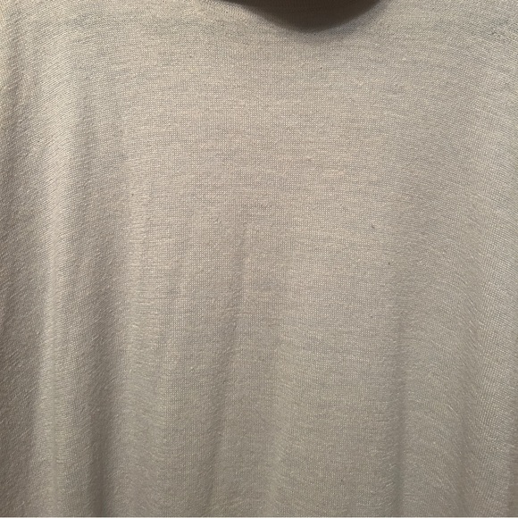 LAUREN MANOOGIAN Turtleneck Caftan Overcast (Pale Grey) size 1 - Picture 4 of 7